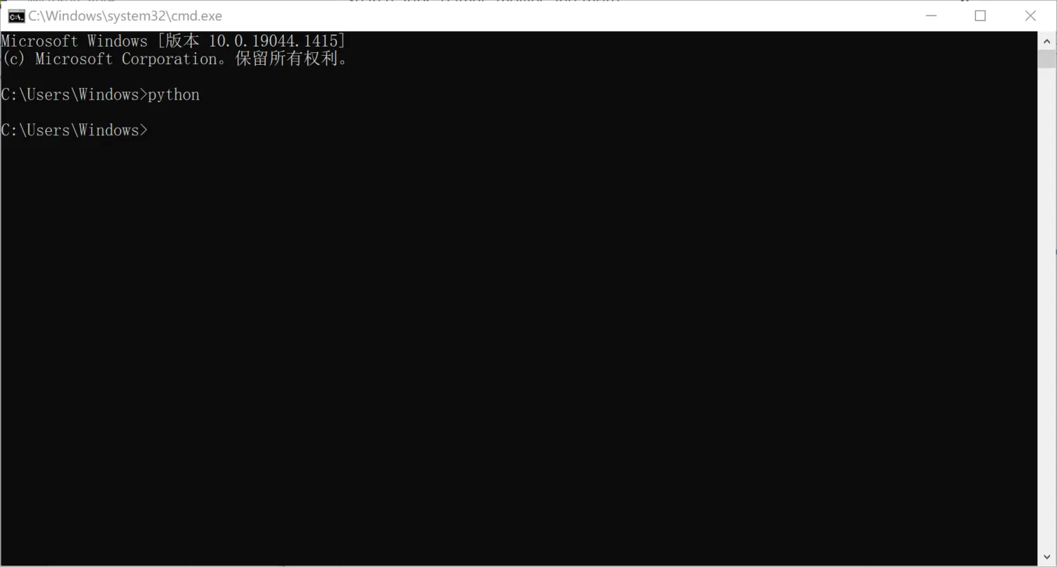 商店下载 Python