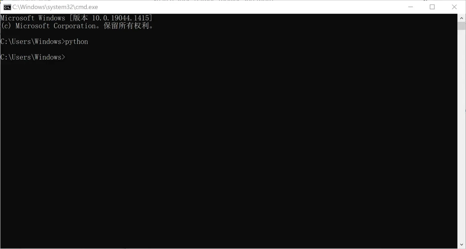 商店下载 Python